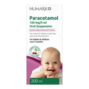 paracetamol infant sugar free oral suspension