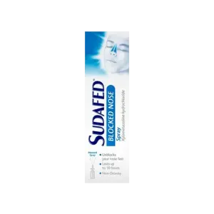 sudafed blocked nose spray  15ml