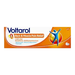 voltarol back and muscle pain relief gel