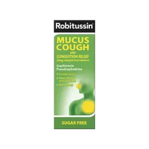 robitussin mucus cough and congestion relief