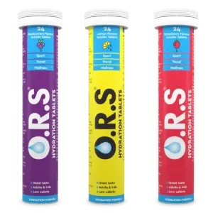 ORS oral hydration tablets