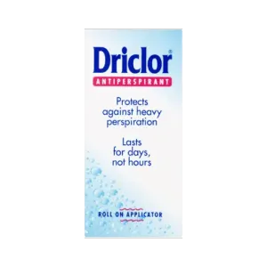 driclor antiperspirant roll on