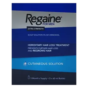 regaine for men extra strength solution