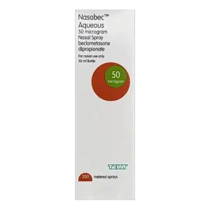 beclometasone nasal spray 50mcg 1