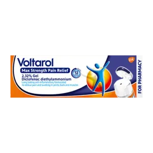 voltarol max strength pain relief 12 hour gel