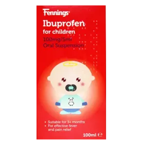 ibuprofen 3 months plus suspension 100mg/5ml 100ml