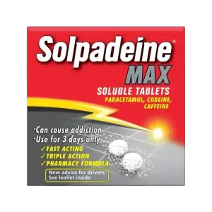 solpadeine max soluble tablets
