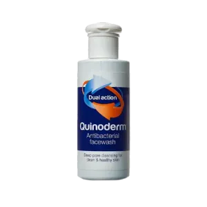 quinoderm facewash