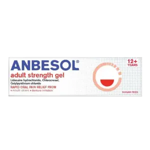 anbesol adult strength gel